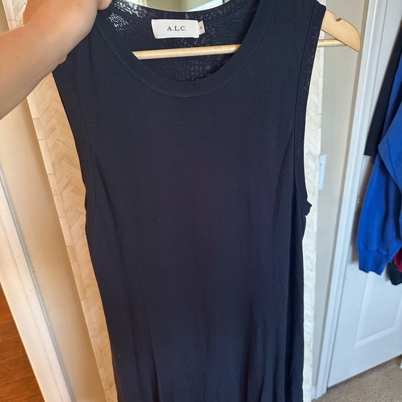 A.L.C. Classic Black Midi Dress - Picture 2 of 6